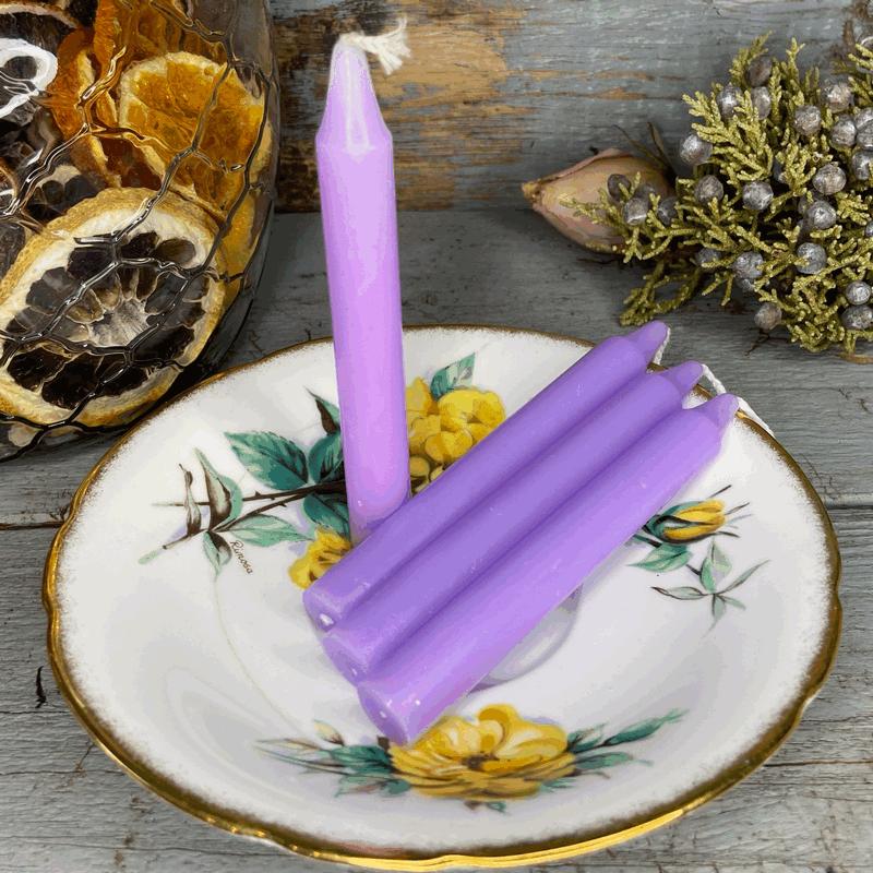Mini Ritual Candle Light Purple