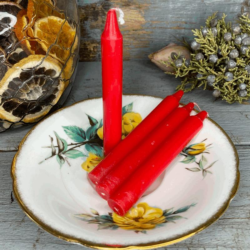 Mini Ritual Candle Red